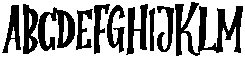 The Last Visitor Regular otf (400) Font UPPERCASE