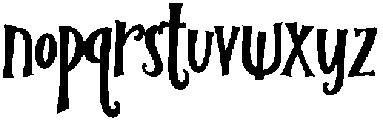 The Last Visitor Regular otf (400) Font LOWERCASE