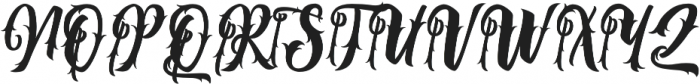 The Lastring otf (400) Font UPPERCASE