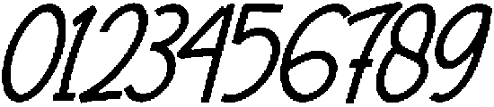 The Laydoom Italic otf (400) Font OTHER CHARS