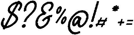 The Laydoom Italic otf (400) Font OTHER CHARS