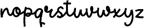 The Laydoom otf (400) Font LOWERCASE