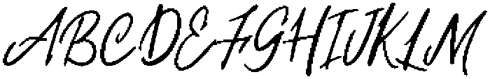 The Legend Regular otf (400) Font UPPERCASE