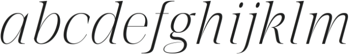 The Letter Editorial Italic ttf (400) FONT