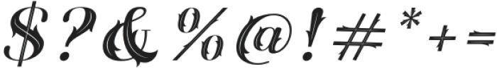 The Lord Music Italic otf (400) Font OTHER CHARS