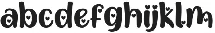The Love Movies Five otf (400) Font LOWERCASE