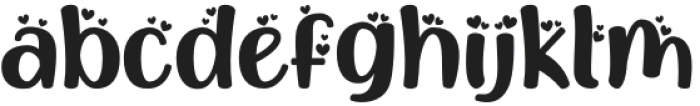 The Love Movies Six otf (400) Font LOWERCASE