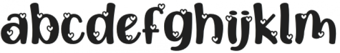 The Love Movies Three otf (400) Font LOWERCASE