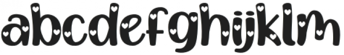 The Love Movies Two otf (400) Font LOWERCASE