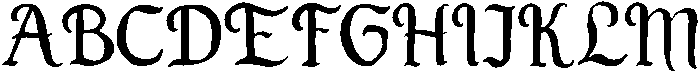 The Lover’s Hand Regular otf (400) Font UPPERCASE