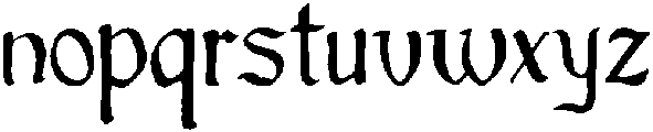 The Lover’s Hand Regular otf (400) Font LOWERCASE