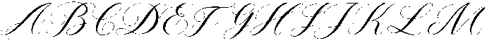 The Lucky Regular otf (400) Font UPPERCASE