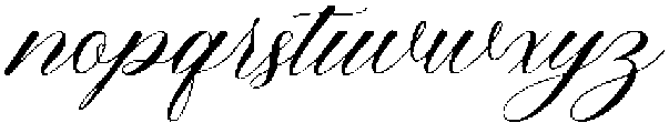 The Lucky Regular otf (400) Font LOWERCASE
