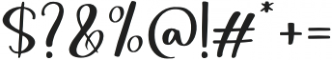 The Madelin Regular otf (400) Font OTHER CHARS