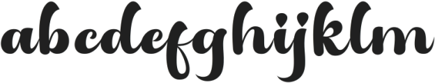 The Magenta Regular ttf (400) Font LOWERCASE