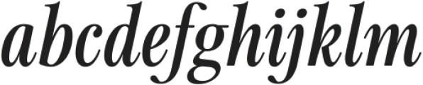 The Maginia  Italic ttf (400) Font LOWERCASE