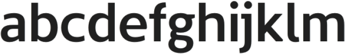 The Main Semi Bold otf (600) Font LOWERCASE