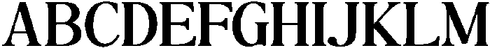 The Milano's Editorial Contrast otf (400) Font UPPERCASE