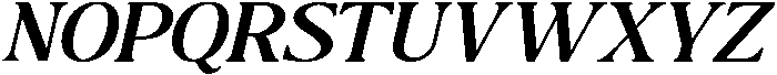 The Milano's Editorial Exp Obliq Nrw Cnt otf (400) Font UPPERCASE