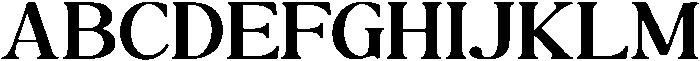 The Milano's Editorial Expanded Contrast otf (400) Font UPPERCASE