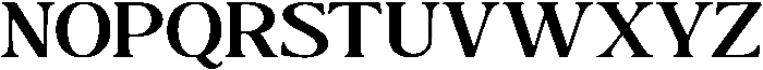 The Milano's Editorial Expanded Contrast otf (400) Font UPPERCASE