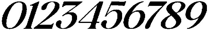 The Milano's Editorial Expanded Italic Narrow otf (400) Font OTHER CHARS