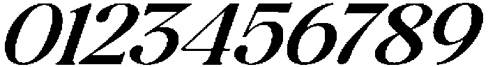 The Milano's Editorial Expanded Italic otf (400) Font OTHER CHARS