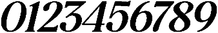 The Milano's Editorial Oblique Contrast otf (400) Font OTHER CHARS