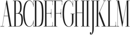 The Milvera Awesome Condensed Light otf (300) Font