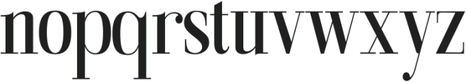 The Milvera Awesome Expanded  Semi Bold otf (600) Font LOWERCASE