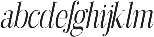 The Milvera Awesome Italic Light otf (300) FONT