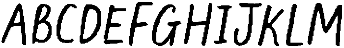 The Minimalist Regular Alt otf (400) Font UPPERCASE