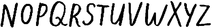 The Minimalist Regular otf (400) Font UPPERCASE