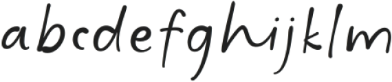 The Moment ttf (400) Font LOWERCASE