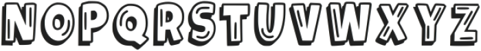 The Monkey Regular otf (400) Font UPPERCASE