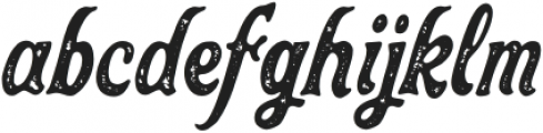 The Mordent Stamp otf (400) Font LOWERCASE