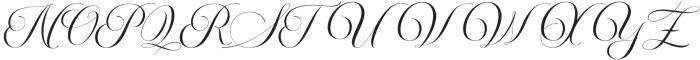 The Moritza Regular otf (400) Font UPPERCASE