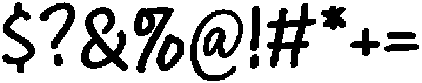 The Most otf (400) Font OTHER CHARS
