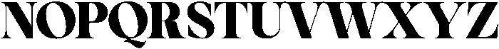 The Nagifte Regular otf (400) Font UPPERCASE