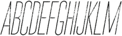 The National Light - Aged - Oblique otf (300) Font UPPERCASE