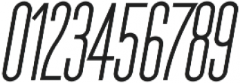 The National Regular - Oblique otf (400) Font OTHER CHARS