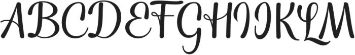 The Nightfall ttf (400) Font UPPERCASE