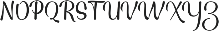 The Nightfall ttf (400) Font UPPERCASE