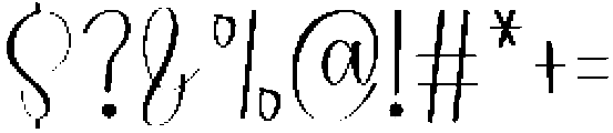 The Notes Regular otf (400) Font OTHER CHARS