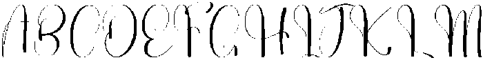 The Notes Regular otf (400) Font UPPERCASE