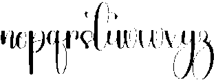The Notes Regular otf (400) Font LOWERCASE