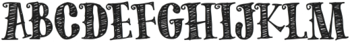 The Old Forest otf (400) Font UPPERCASE