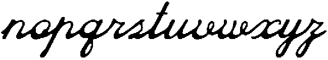 The Old Habit Regular otf (400) Font LOWERCASE