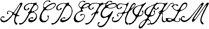 The Old Habit Regular ttf (400) Font UPPERCASE
