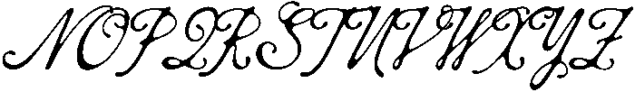 The Old Habit Regular ttf (400) Font UPPERCASE